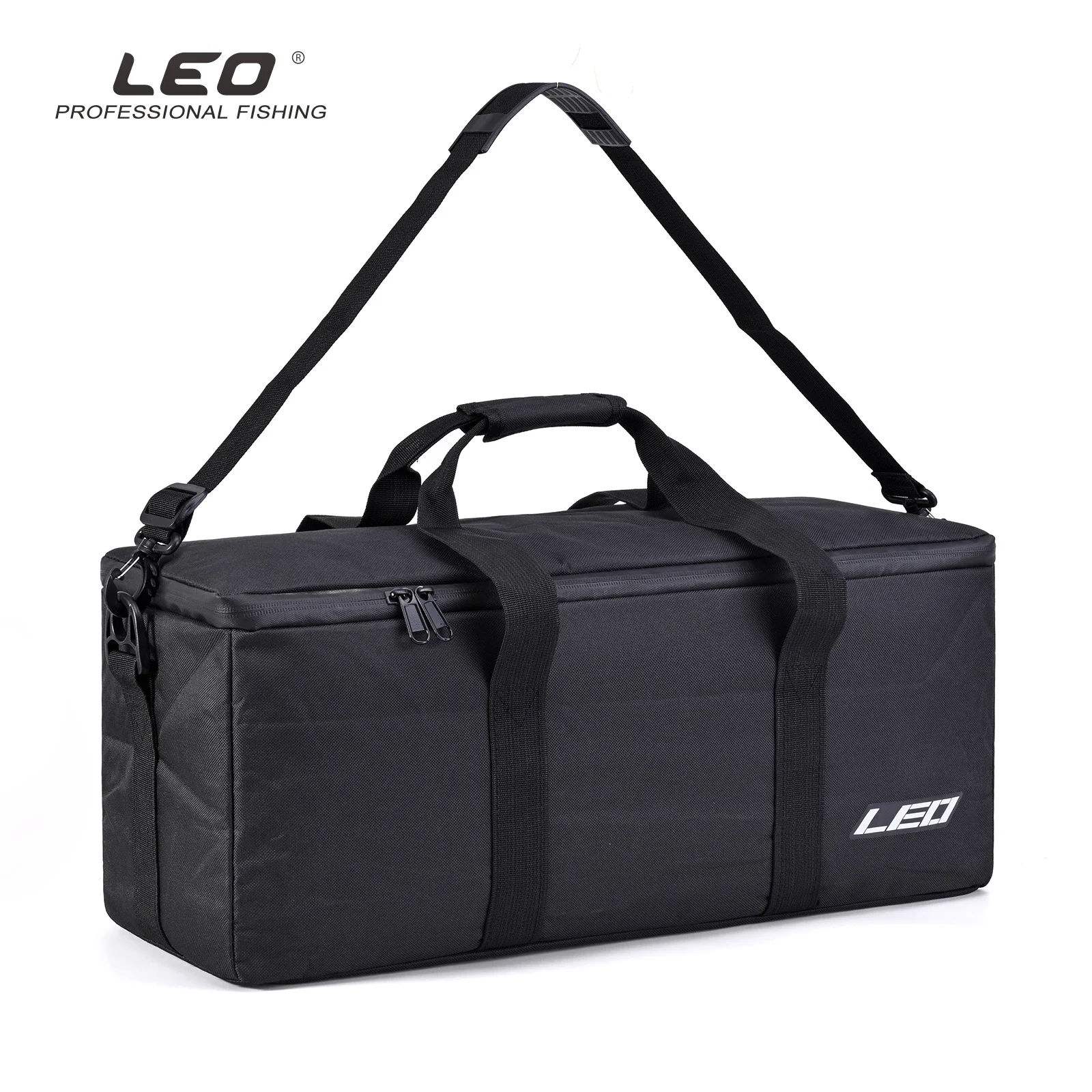 ICE Fishing Storage Bag High-Capacity Olyester Cloth Traveling Fishing Bag Wear-Resistant Anti-Cut Large Storage Space Rod Bags