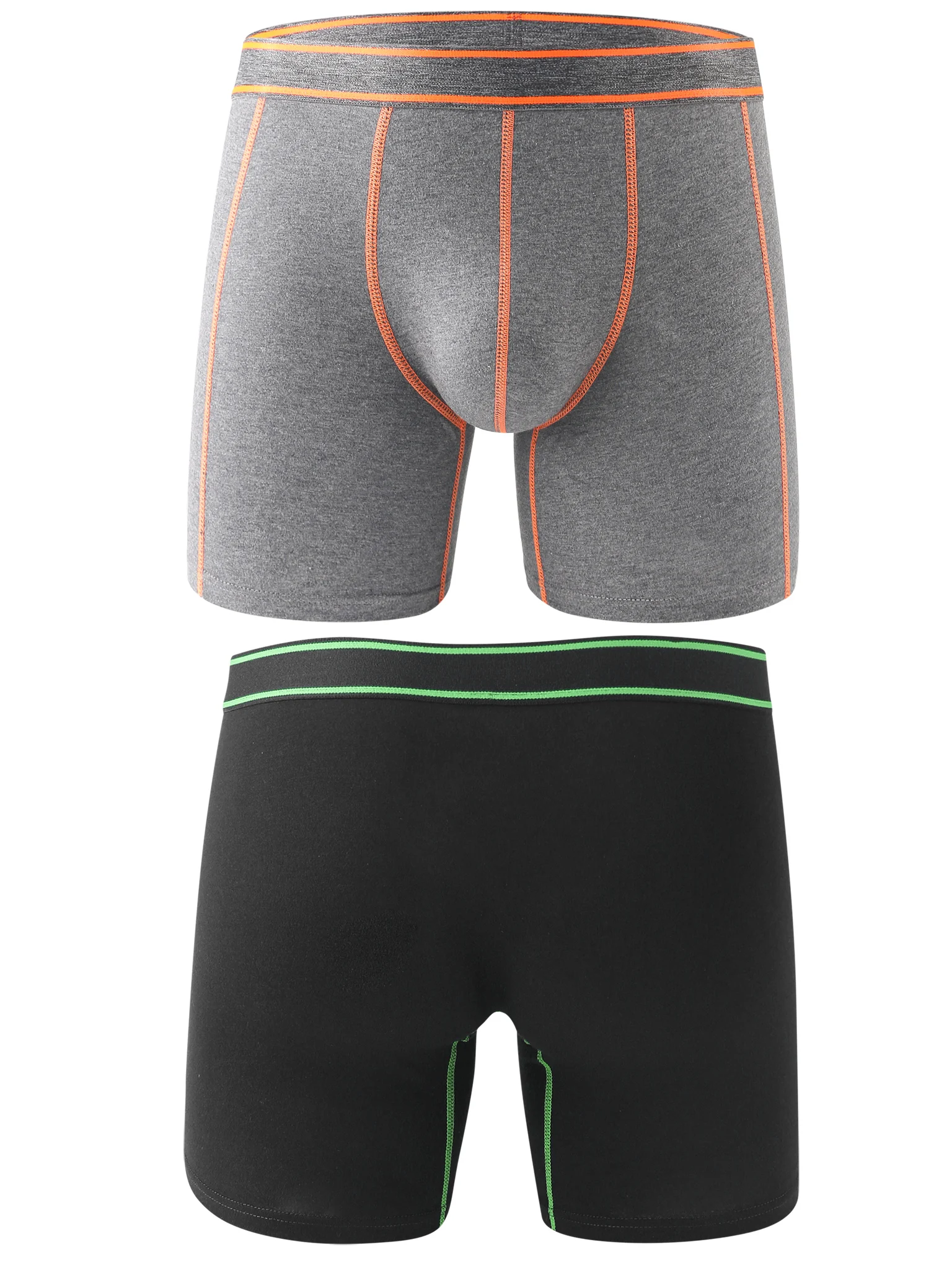 4 упаковки мужских трусов-боксеров, спортивное нижнее белье, длинное нижнее белье с плоскими углами, мужские трусы, хлопковые шорты-боксеры 60-х годов, трусы с длинными штанинами