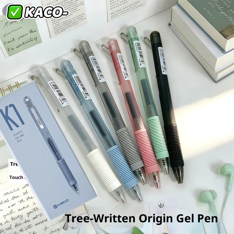 KACO K1 Original Series Retractable Gel Pens,0.5mm Fine Point Streamlined Premium Writing Experience Great for School Office Use