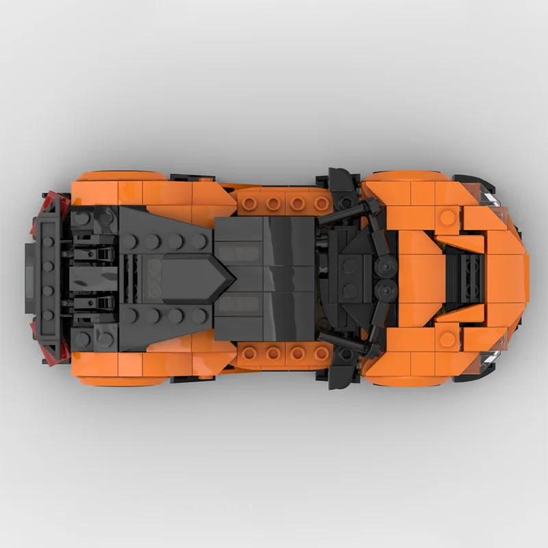 382pcs MOC McLarens W1 Speed Champion City Car Supercar Racing Building Blocks Brick Technique Creative DIY Toys Gifts