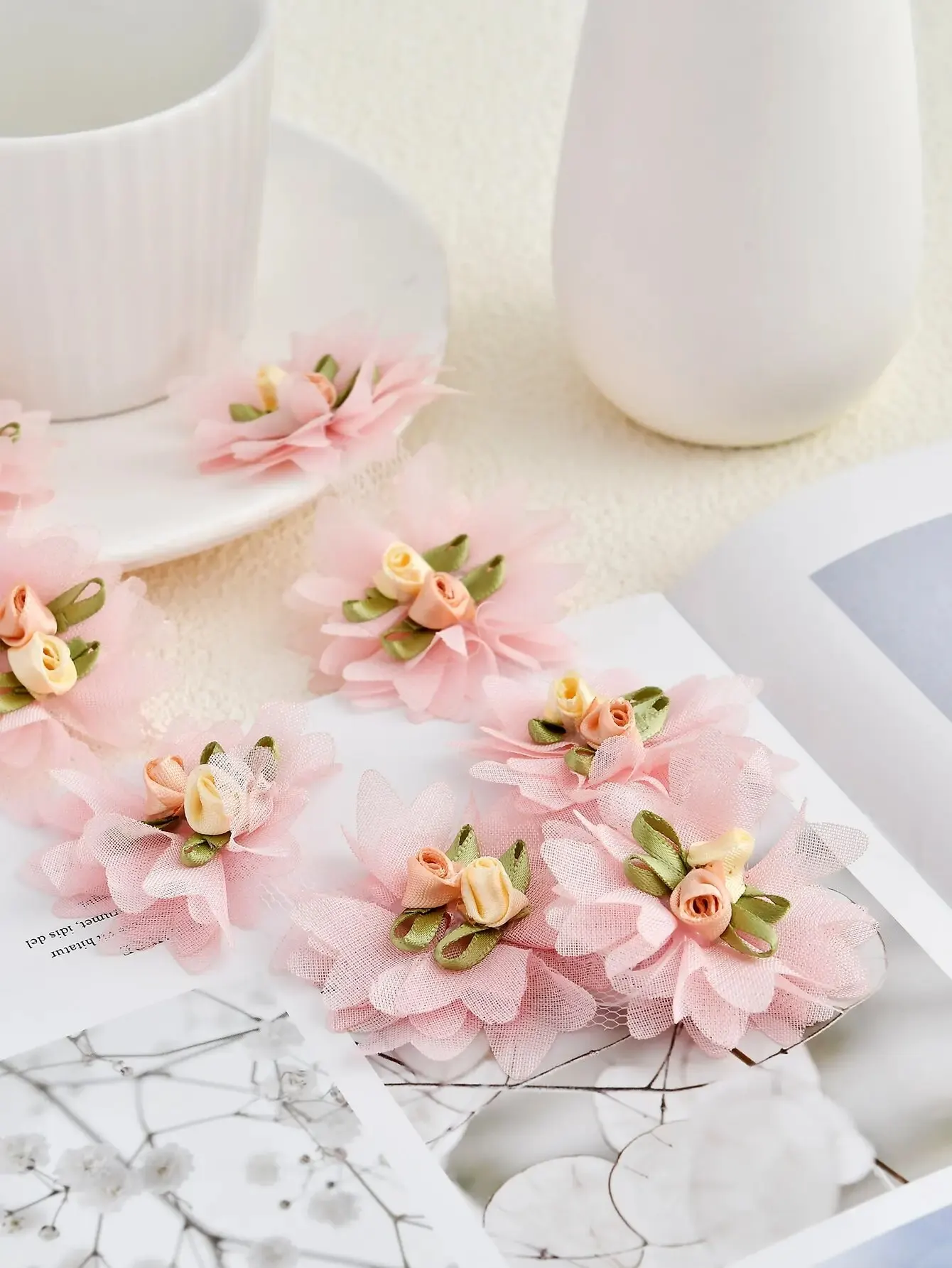 Lace Flowers Ribbon Clothing Bags Gifts and Other Items Decoration Supplies