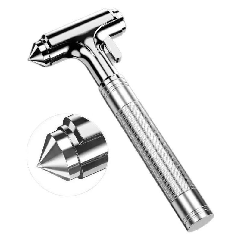 Car Safety Hammer Car Window Breaker Emergency Hammer with Seat Belt Cutter for Auto Rescue Escape Life Saver Hammer