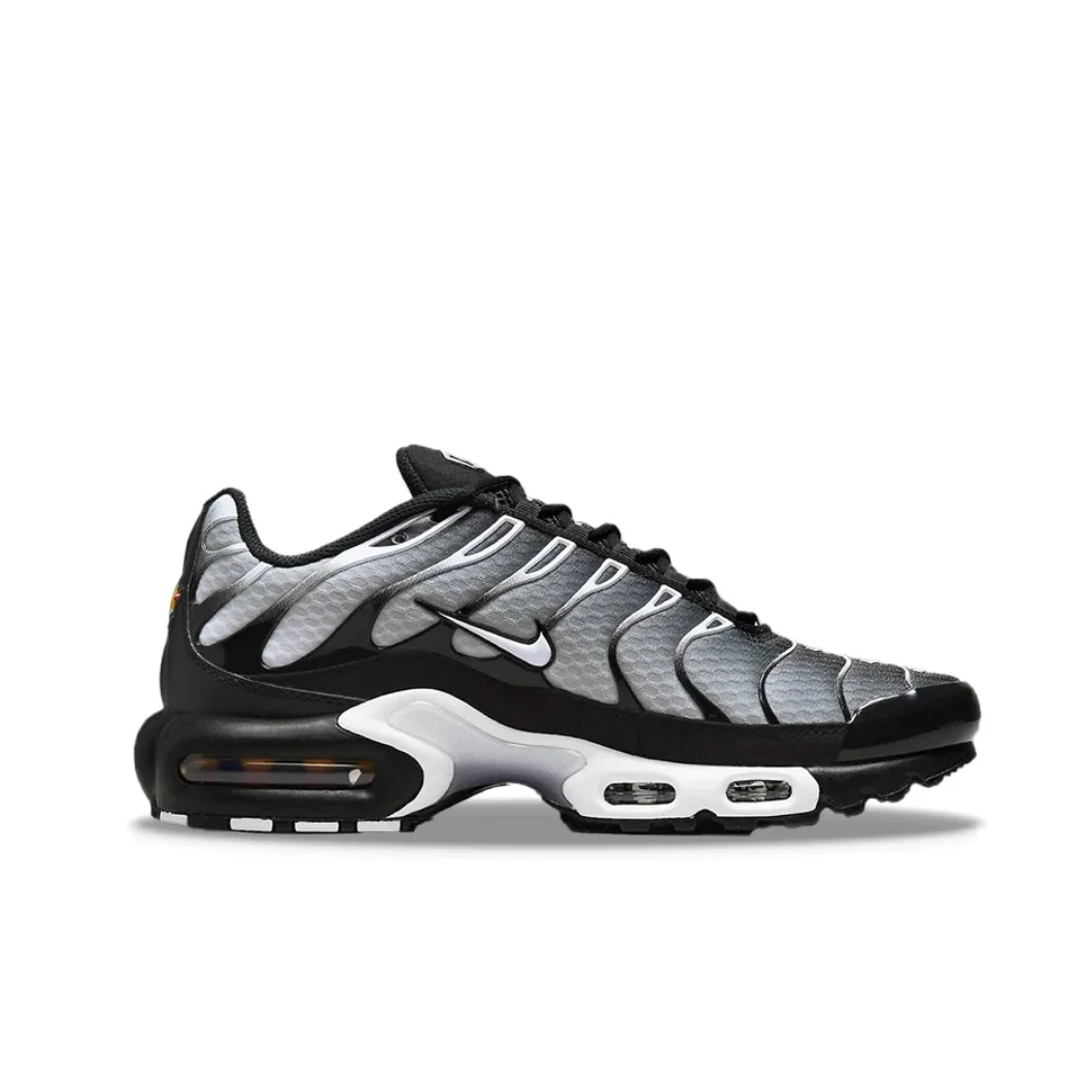 Nike New Air Max Plus TN Herren-Sneaker für den Winter, modische und bequeme Freizeitschuhe, leicht und tragbar, Silber und Schwarz