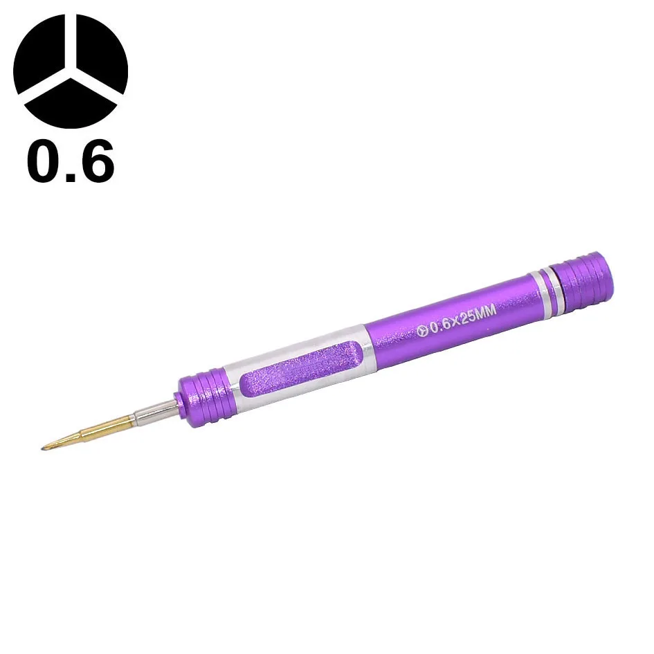 Hot Sale 110mm  0.6Y Screwdriver Key S2 Steel 0.6 x 25mm Triwing Driver For iPhone 7 8 11 X XR Plus 12 Pro Max Screw Repair Tool