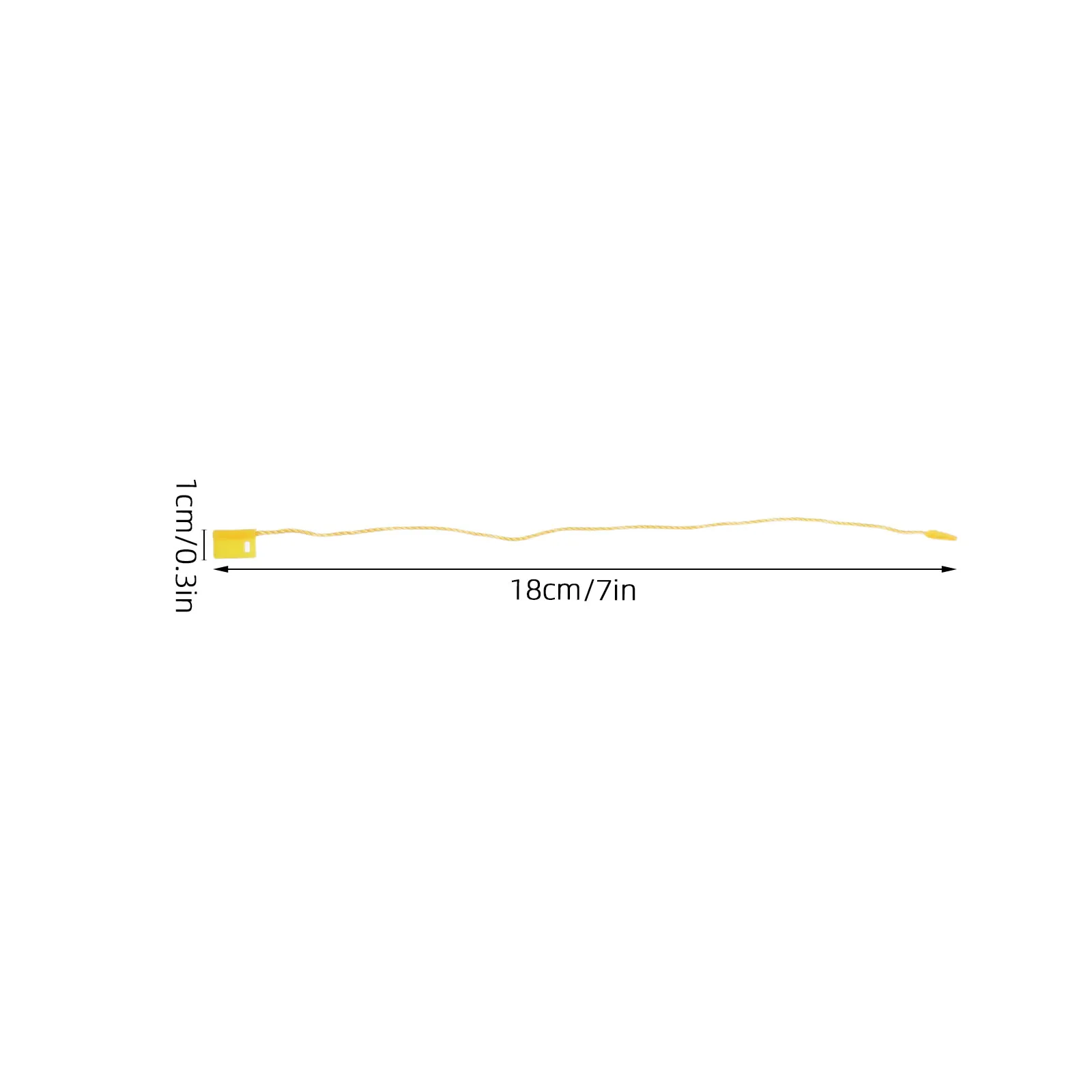 1000Pcs Tag String Snap Lock Plastic Loop Fasteners Clothing Label Price Tag Luggage Garment Store Display Clothes Label String - view 3