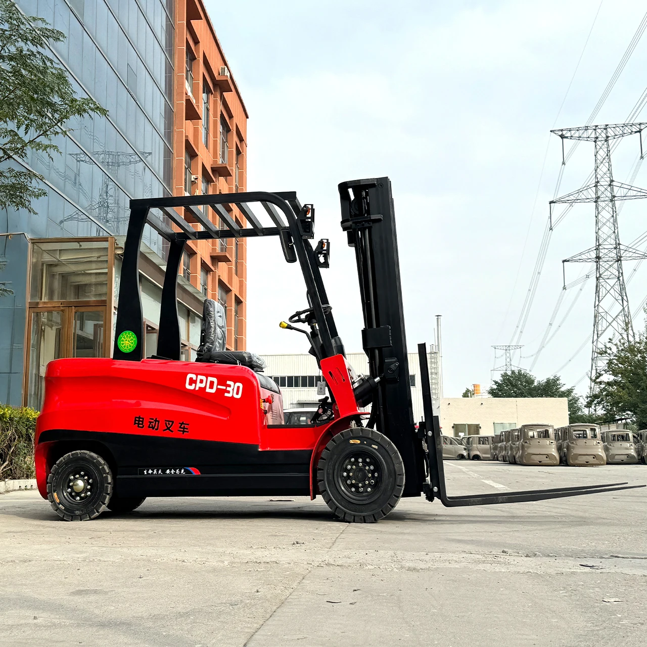 Customized Factory Direct Forklift Electric Hydraulic Forklift 2ton 3ton Portable Lithium Battery Forklift With Battery Charger