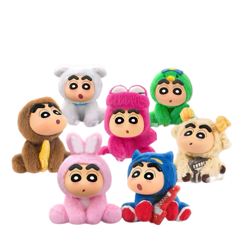 

Оригинальная аниме-фигурка EAKI Crayon Shin-Chan, плюшевая кукла-брелок, модель игрушки, серия LBMT-M1501