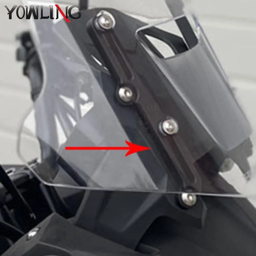 

CNC Adjustable Windshield Windscreen Lifting Rising Bracket Holder For HONDA NC 750X NC750 X XD/XA 2016 2017 2018 2019 2020