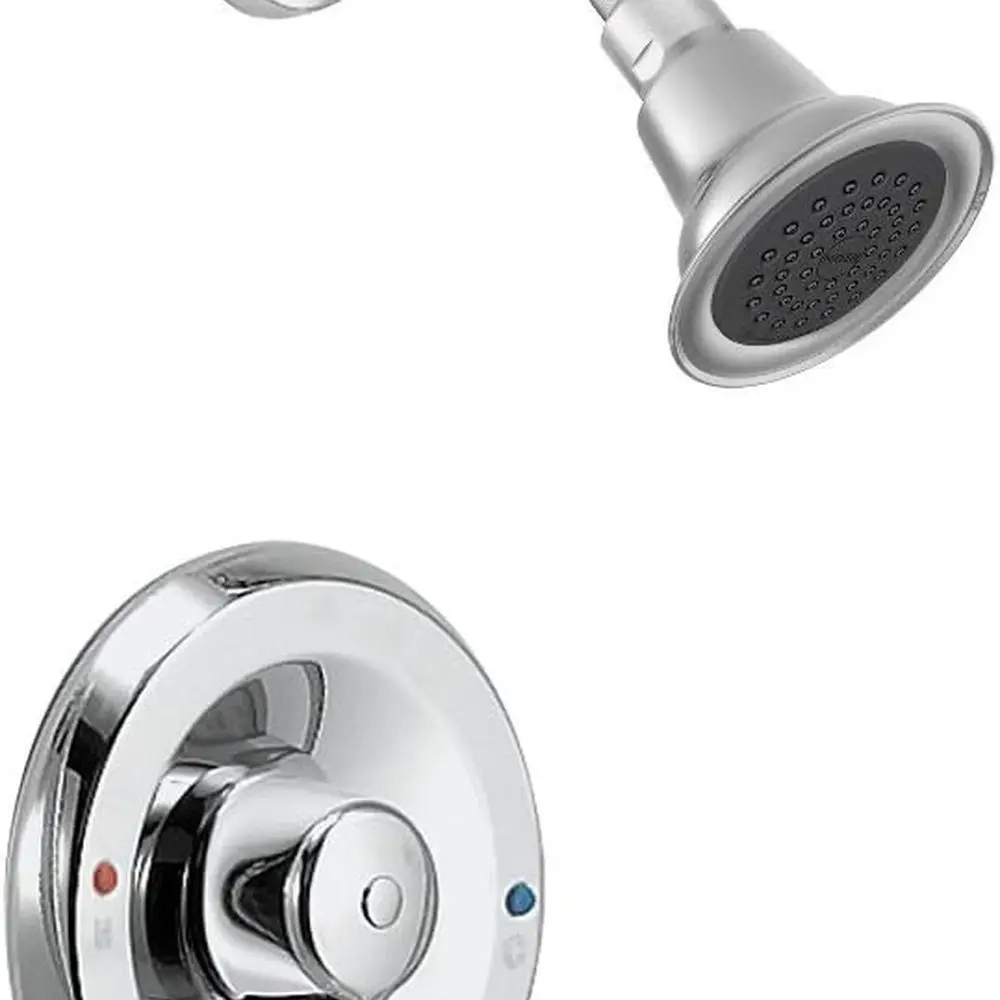 

Eco-Friendly 1.5 GPM Balanced Pressure Shower Head in Chrome Finish