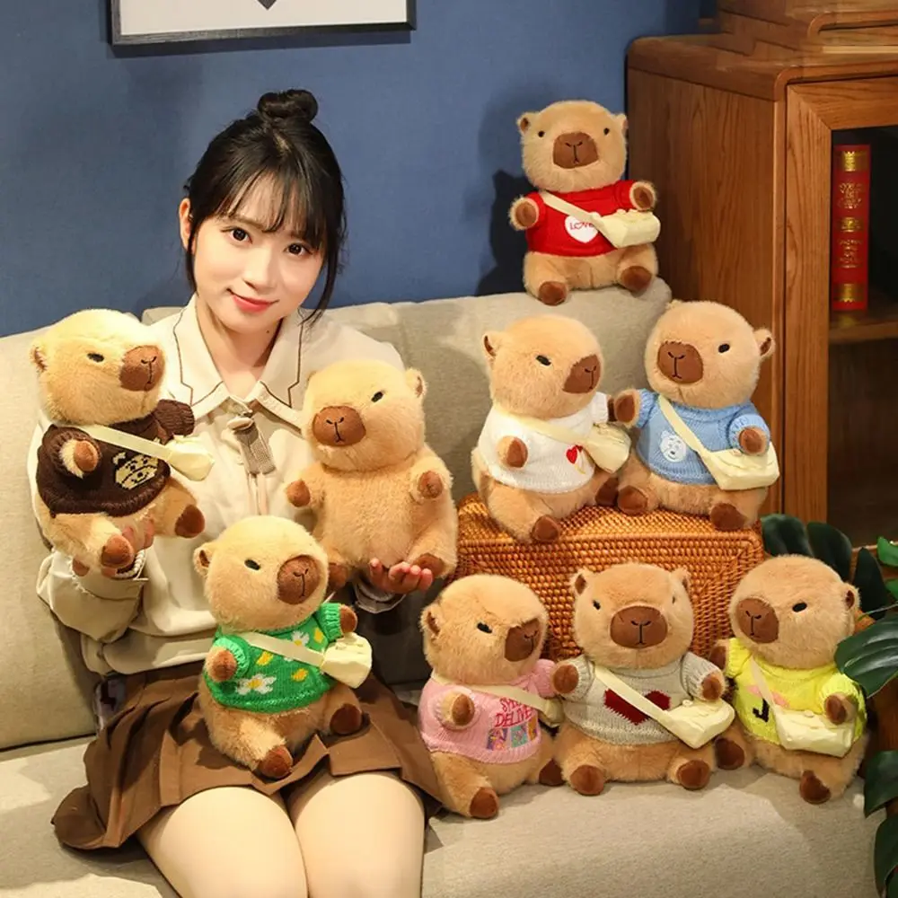 Mode Pullover Capybara Puppe Kleidung Cartoon DIY Capybara Puppe Puppe Zubehör für Geburtstag Geschenk