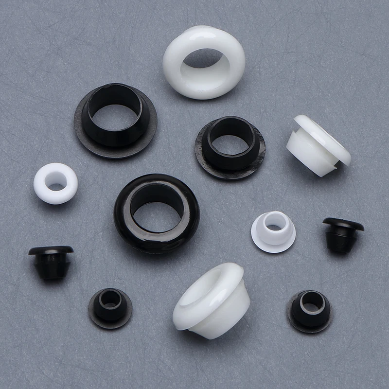 Quick Fit Rubber Single Side Through-hole Through-hole Tapered Two-sided Snap in Grommet Pad Seal O-ring Sealing Cap Hole Plug