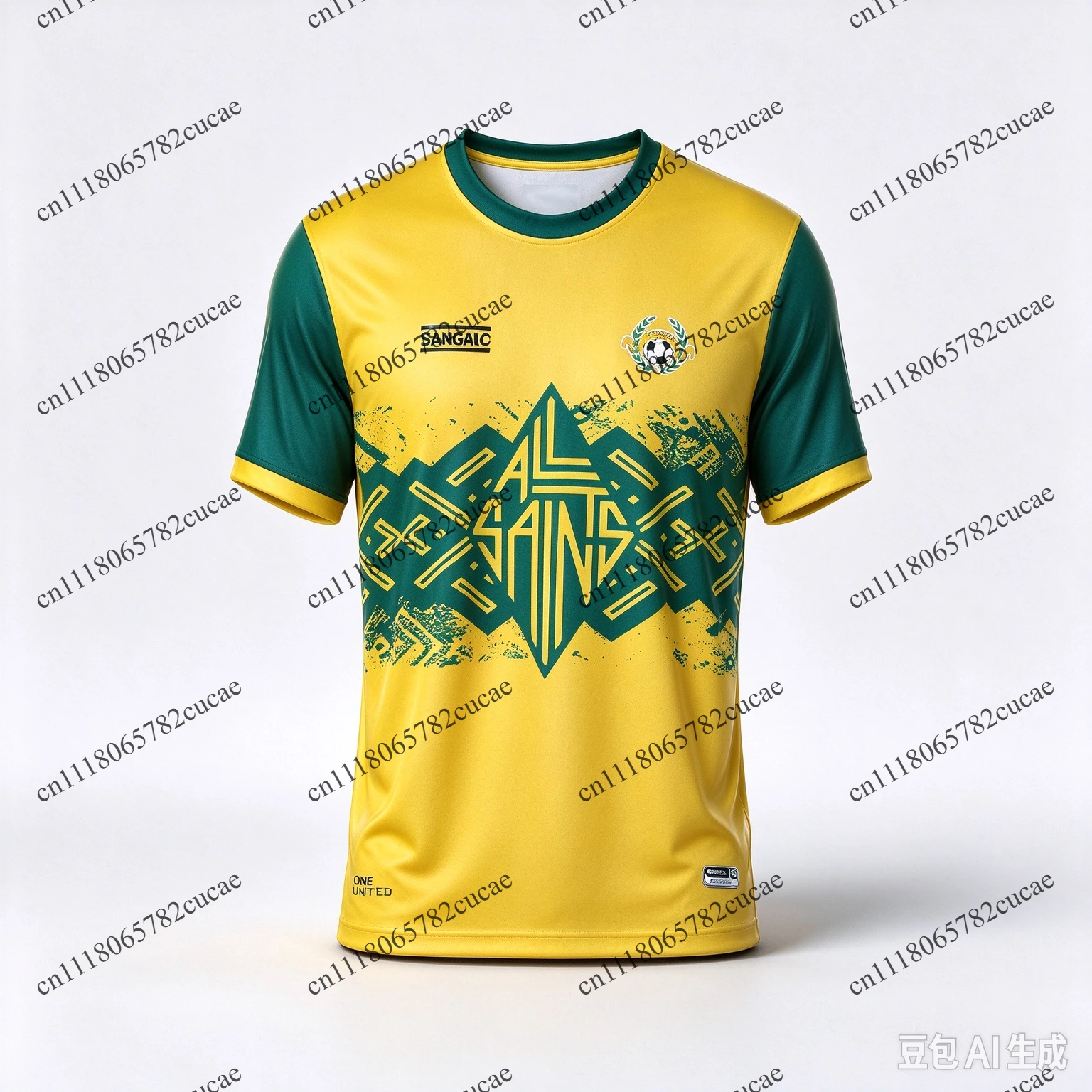 2026 Men's Soccer Team Inspired T-Shirt, Crew Neck Short Sleeve Jersey, Team Crest with Modern Design, Breathable Casual Clothin