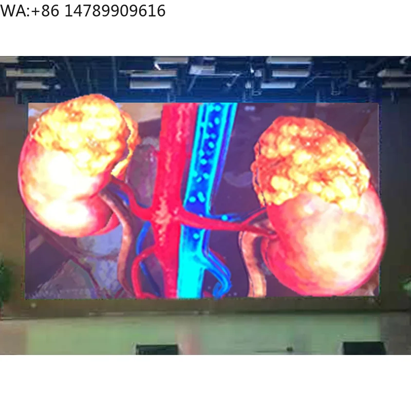 Layar Panel Dinding 3D LED Baru untuk Dalam Ruangan, Terpasang di Dinding