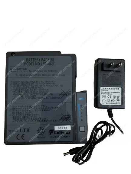 Replacement BTR-06S for FSM-50S 50S 50R 17S 17R Fusion Splicer Welder BTR-06 battery LTR-06L with ac adapter charger