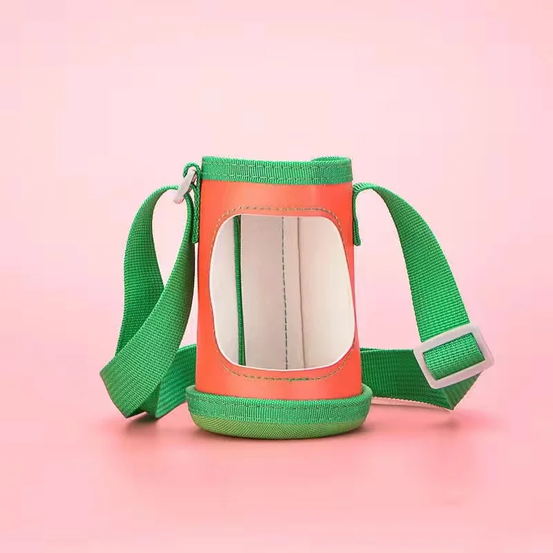 1pc Water Bottle Cover  Bag Kids Water Sippy Cup Bottle  Portable Cute Bag Thermol Bottle Covers