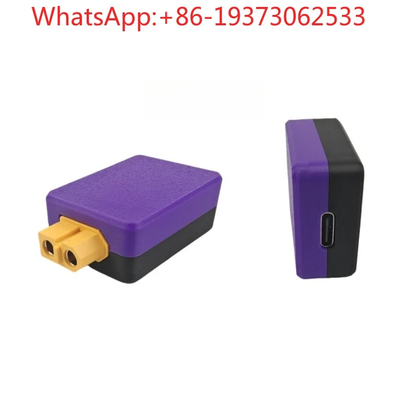 Balanced Charging Adapter Model Aircraft Balanced Charging Power Supply Type-C To XT60 Deceiver Battery Adapter