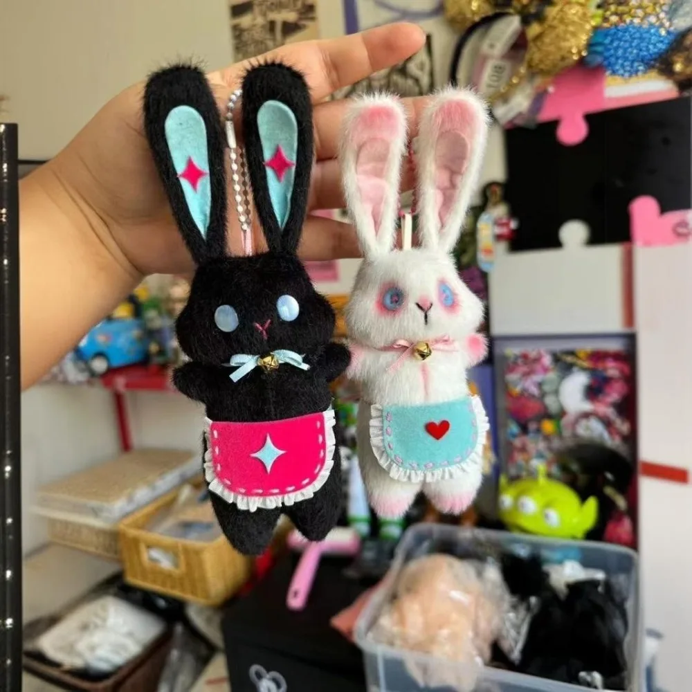 

Fashion Cute Rabbit Plush Keychain Cartoon Creative Bag Decoration Pendant Anime Doll Christmas Gifts Stuffed Toys