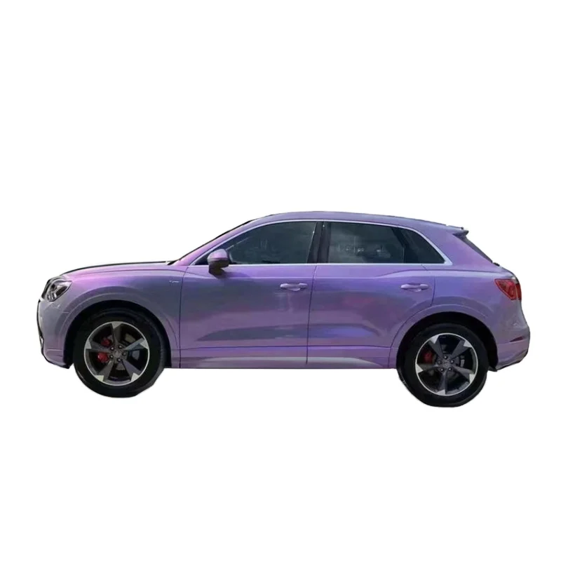

Супер яркая металлическая виноградная фиолетовая глянцевая автомобильная пленка Глянцевая румяна розовая виниловая пленка