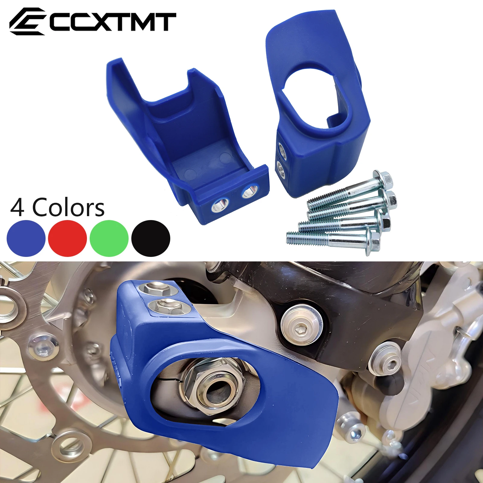 Front Fork Shoe Cover Lower Leg Guard Protector For Yamaha YZ125 YZ250 YZ250F YZ450F WR250F WR450F 2007-2023 WR125 WR250 2Stroke