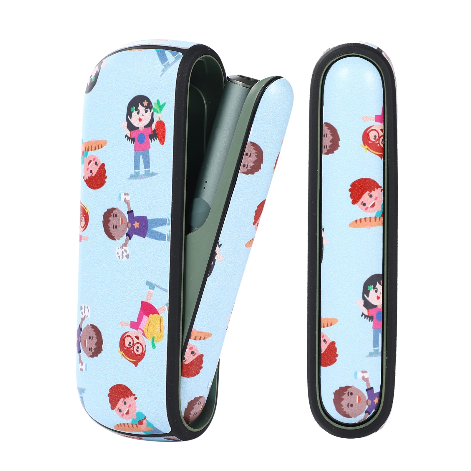 Multiple styles 1 Case+1 Side Door Cover For IQOS Ilumai Magnetic PC Side Cover for IQOS 4 Ilumai Replaceable Cover Accessories