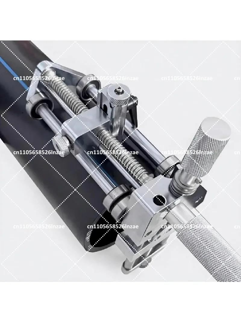 Rotary Pipe Scraper Tool for PE Gas Pipe Steel Wire Mesh Outer Layer, 75-400mm Peeling