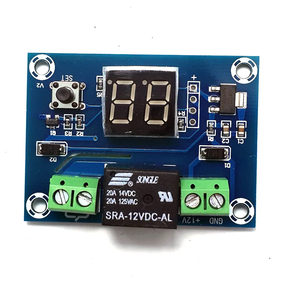 1-60 Minutes / 1-24h Countdown Timer Module Digital Timer Powered By 12V DC