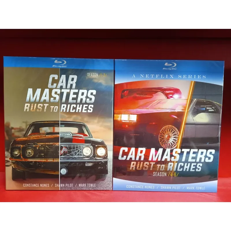 Blu-ray Disc Car Master Turn Decay into Magic Season 1 to 6 Complete Set Collection