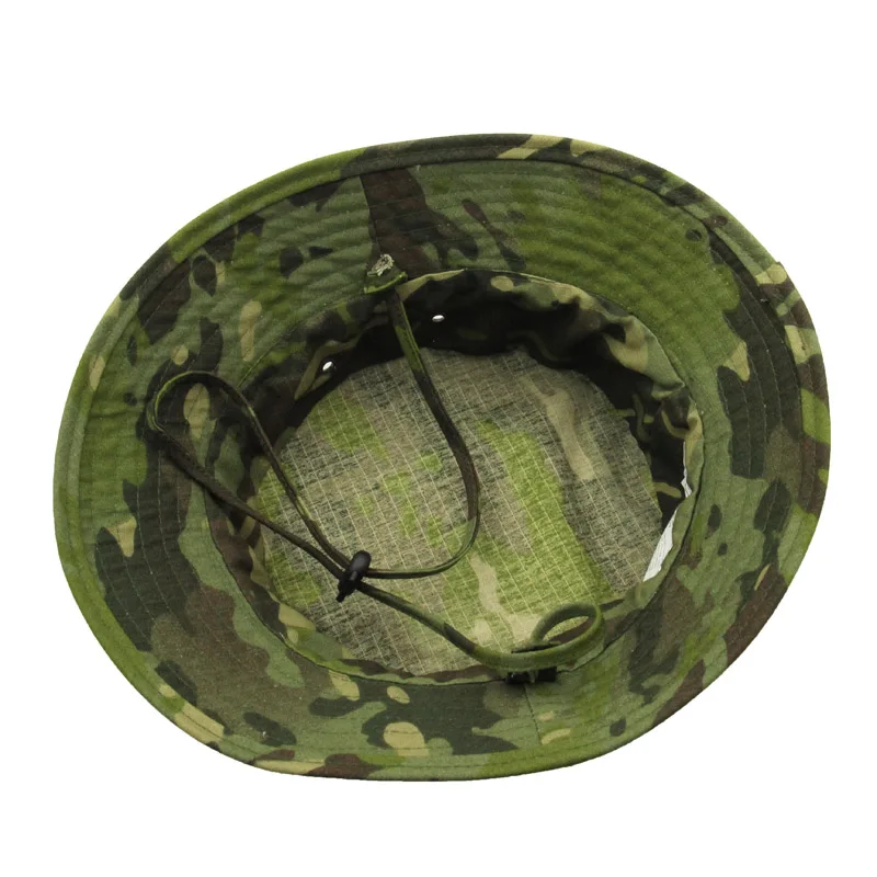 English Version Of Short Brimmed Benny Hat, Geely Tactical Camouflage Narrow Brimmed Round Brimmed Hat, Battle Training Hat