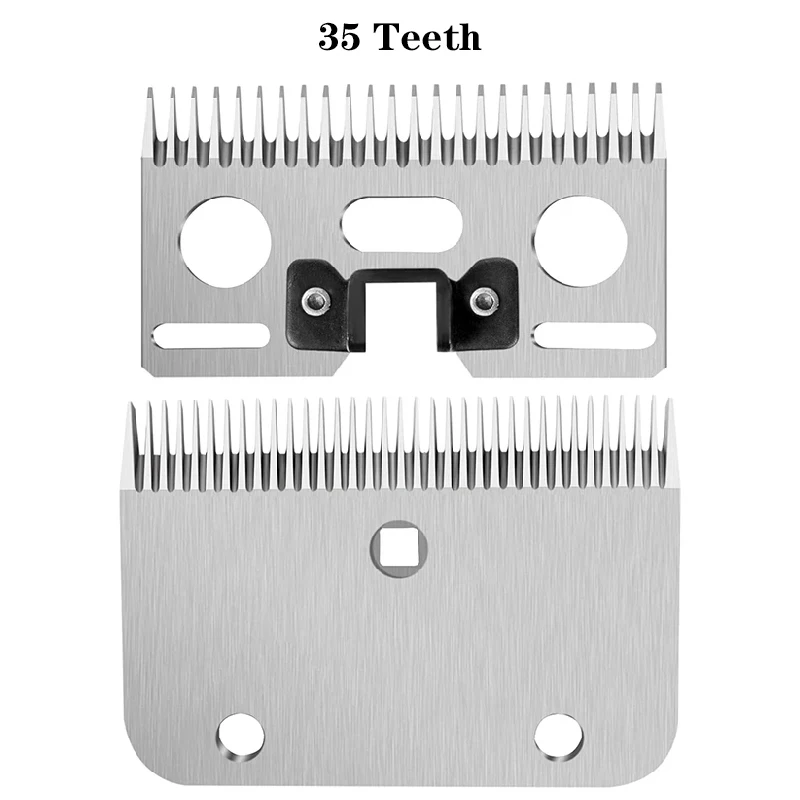 

Ножницы для лошадей с 35 и 24 зубьями, лезвия для WORKFUN, Oster, Lister, Heiniger,GDJOB, машинка для стрижки лошадей, лошадей, коз, пони, крупного рогатого скота