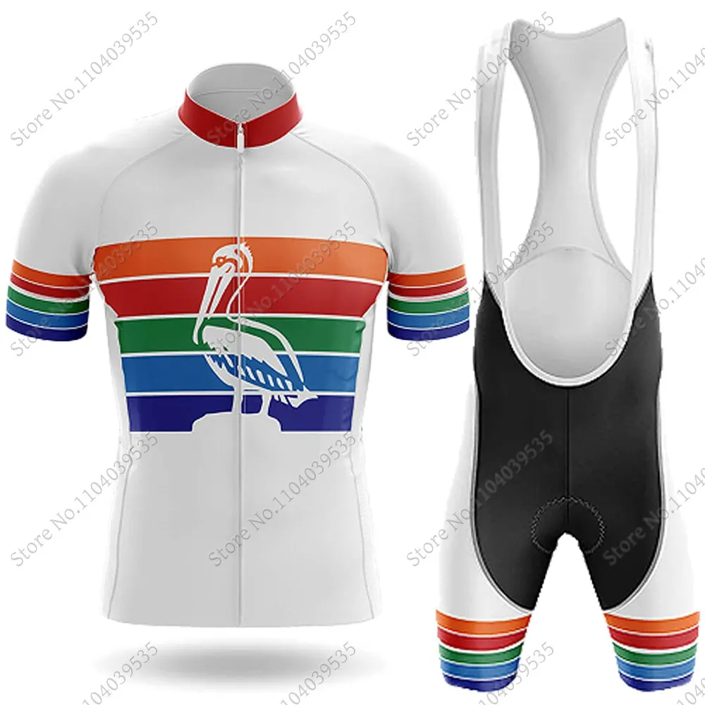 Russia Petersburg Cycling Jersey 2024 Set Mens Short Sleeve Clothing Road Bike Suit Bicycle Shirt Bib Shorts Maillot