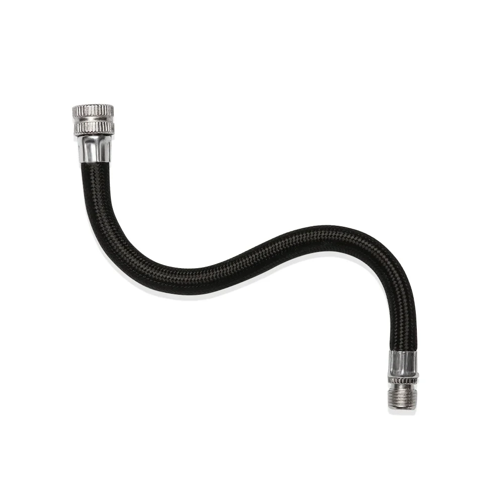 1PC Longer Use 150Psi Schrader A/V Valve Bicycle Pump Extension Hose Tube Pipe Cord Portable Bike Pumping Service Parts