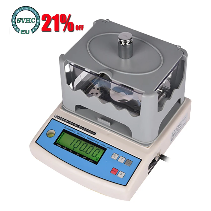 300g 0.01g Automatic Soild Density Meter for Precious Metal Gold Rubber Plastic Small Particle Density Purity Tester Densitmeter