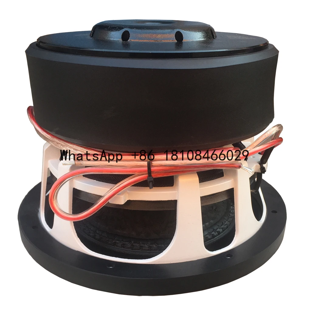

2021 Car Subwoofers Dual 4ohm 750W MAX 1500W Peak Woofer Die Cast Aluminum Basket 8inch Bass Audio Low-Frequency Loudspeaker