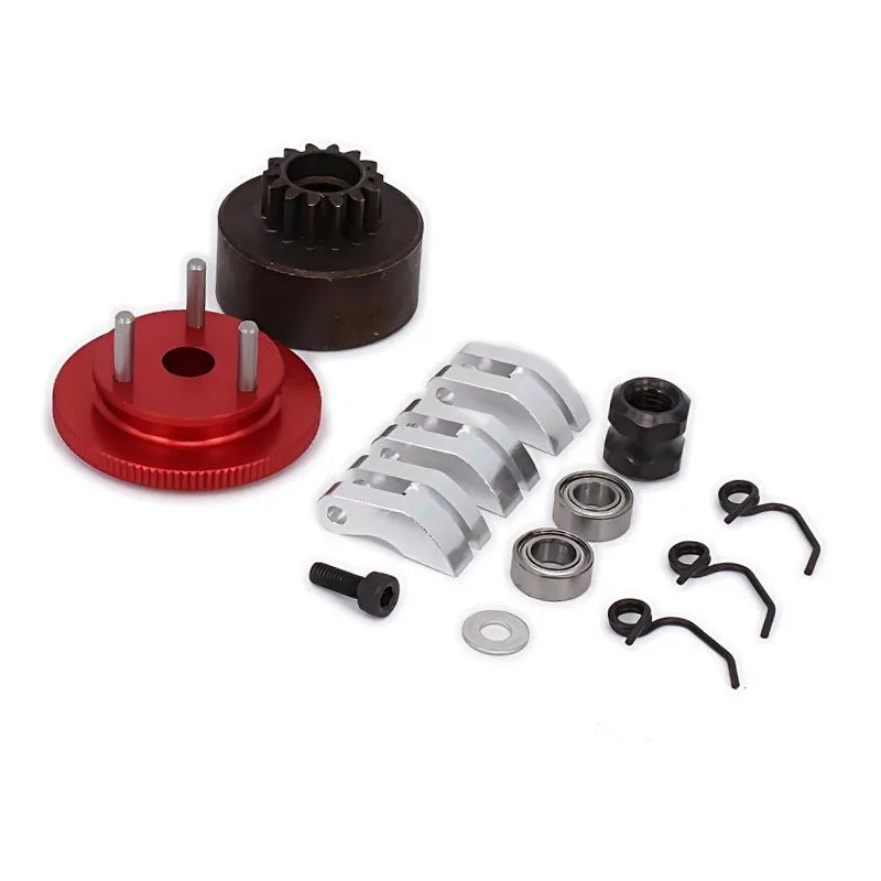 RC مخلب جرس 14T دولاب الموازنة مخلب جرس مجموعة ل 1/8 RC سيارة HSP كيوشو عربات التي تجرها الدواب شاحنة تروجي المستوى 21 إلى 28 نيترو محرك ترقية الاسمية