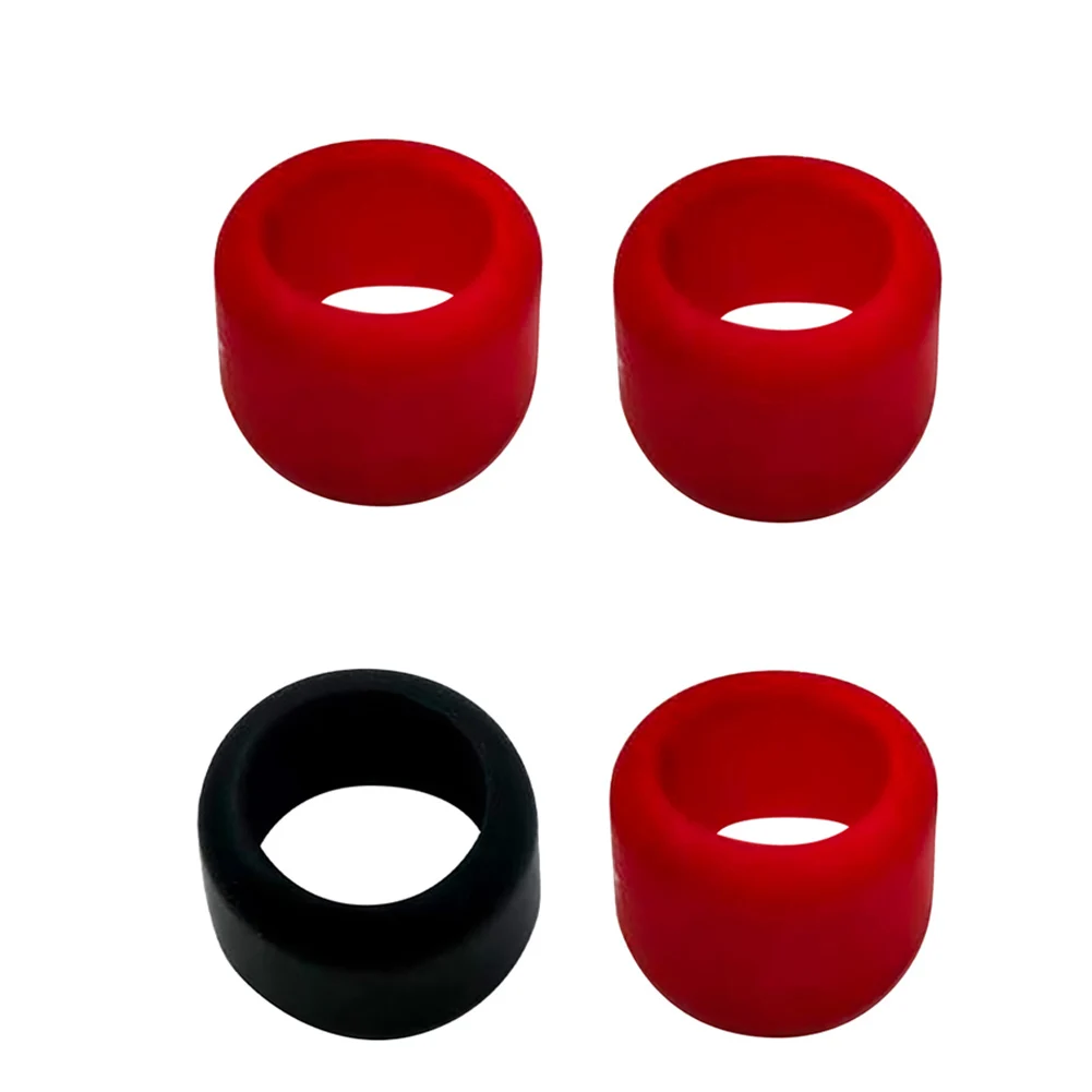 

4PCS Protective Rubber Boot 1/4in Hex For Impact Driver Head Protective Cover Sleeve For DeWalt Prevents Wear & Tear