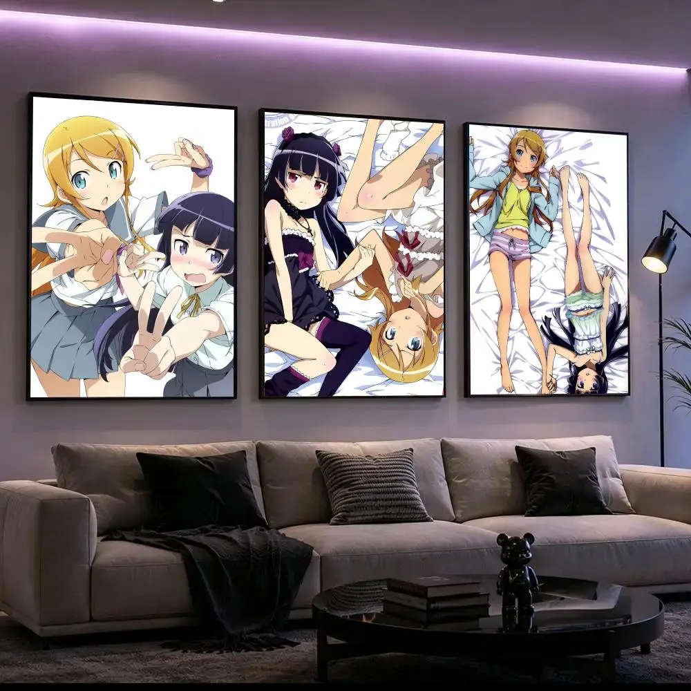 Oreimo Poster HD Waterproof Self-Adhesive Wall Art – Multi-Scene Use, Top Gift Pick