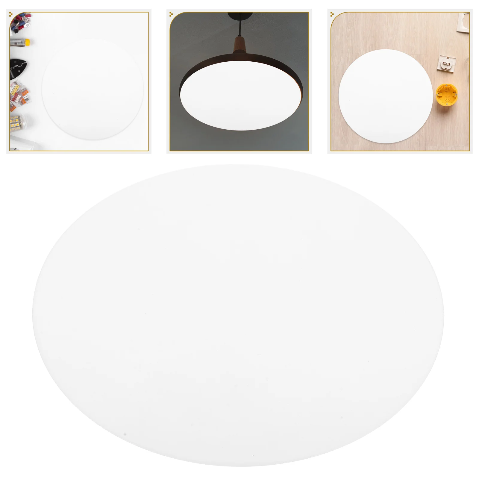 

Acrylic Lampshade Light Filter Diffuser Ceiling Cover Panel Replacement Lampshades