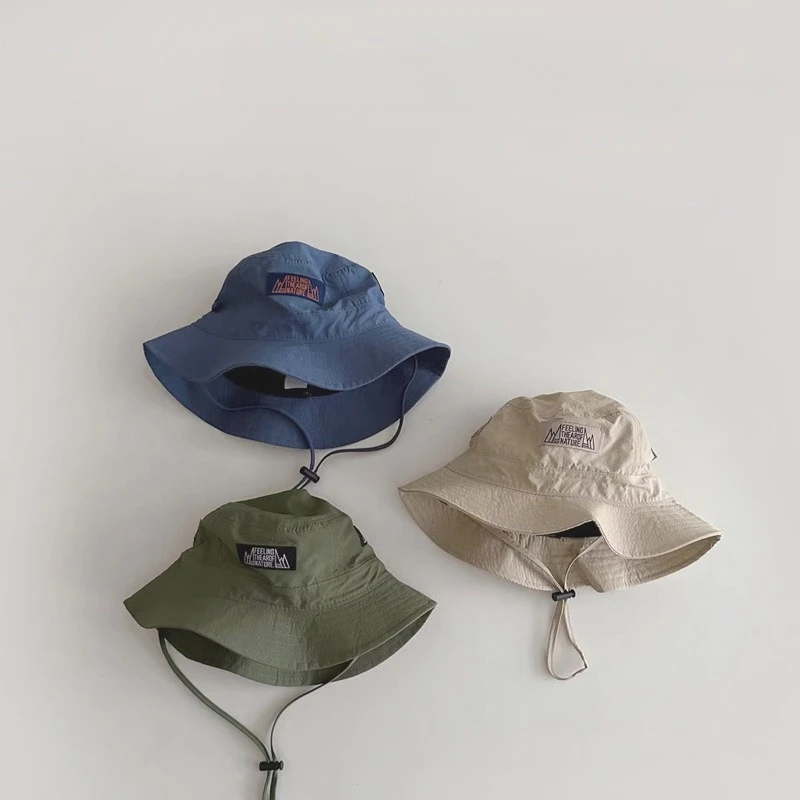 

Модная детская летняя быстросохнущая панама для активного отдыха 2026 года, солнцезащитная кепка для малышей, туристический козырек от солнца