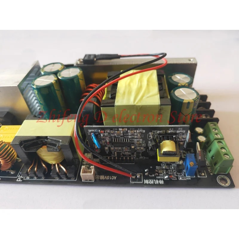 PFC LLC السلطة مكبر للصوت تبديل امدادات الطاقة 1KW IR2092 8954 3255 ، المدخلات: AC100-240V ، يمكن قيادة جميع أنواع مكبرات الصوت