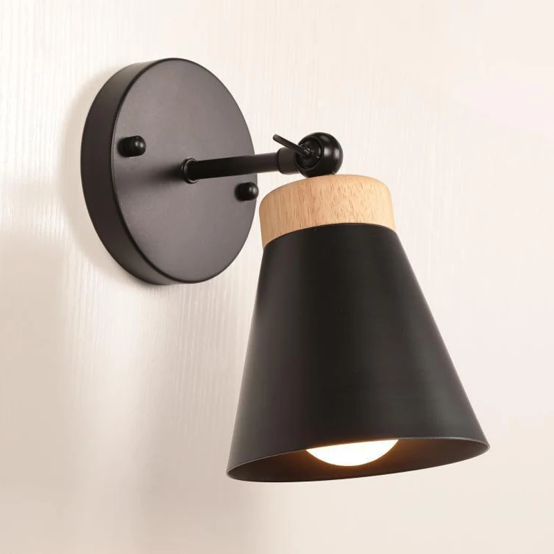 

Nordic Modern Wall Sconce Minimalist Macron Wall Lights For Living Room Bedroom Bedsides Lamp Aisle Restaurant Indoor Lighting