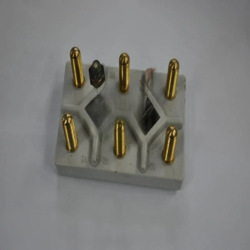 High-temperature motor terminal base, ceramic terminal block, ceramic wiring board