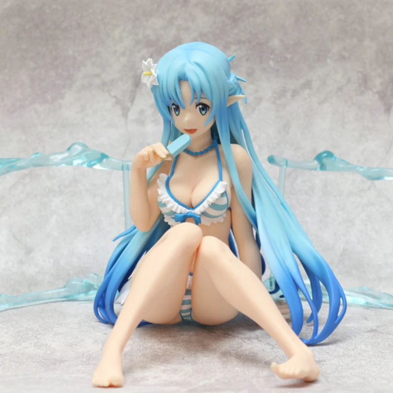 In Stock Original Bandai BANPRESTO EXQ Water Fairy Yuuki Asuna Action Figure Animation Toy Gift Model Collector Anime Genuine