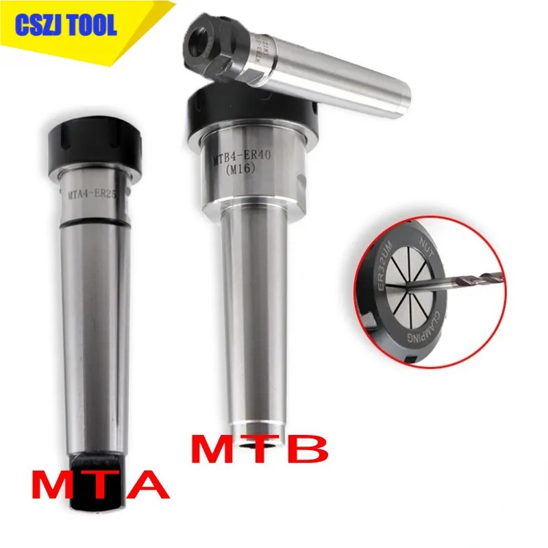 CSZJ MTB/MTA/MT1/MT2/MT3/MT4 Morse taper ER11/ER16/ER20/ER25/ER32/ER40 collet chuck Holder,CNC tool holder clamp