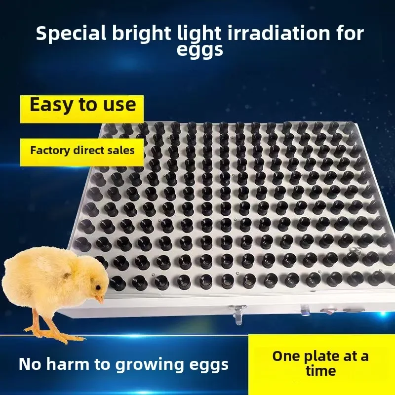 88 pieces, special accessories for egg box incubator, strong light egg illuminator, mini animal husbandry cold light egg lamp