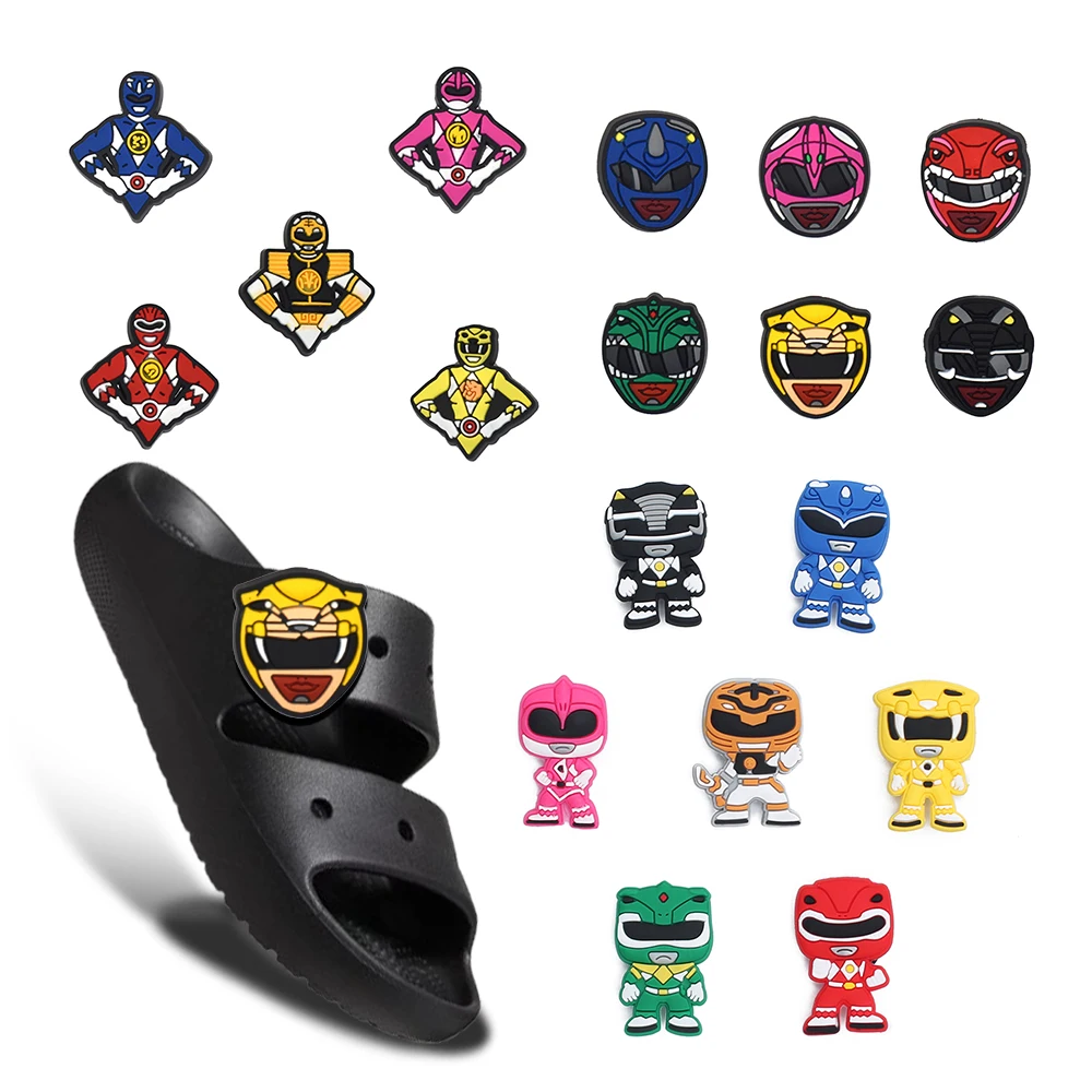 

5-24pcs Robot deformation Toy Shoe Charms DIY Craft Accessories Shoe Jibbitz-Type Charms for Crocs-style Kids Adult Gifts