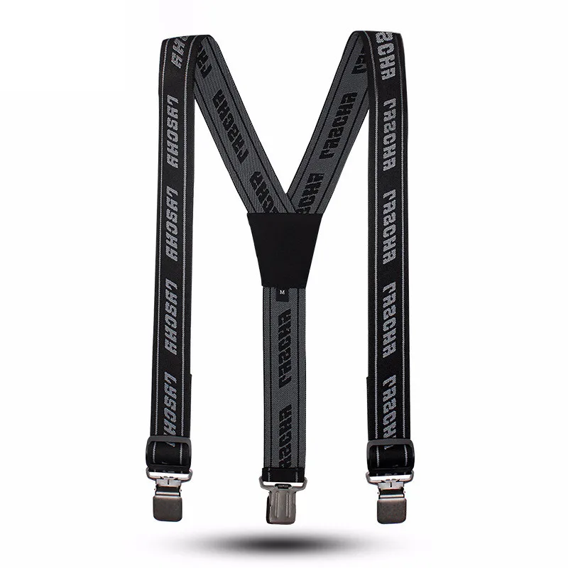 

Heavy Duty Elastic Suspenders with Y Back Design for Motorcycle Racing Pants and Snow Jet Apparel Adjustable Fit