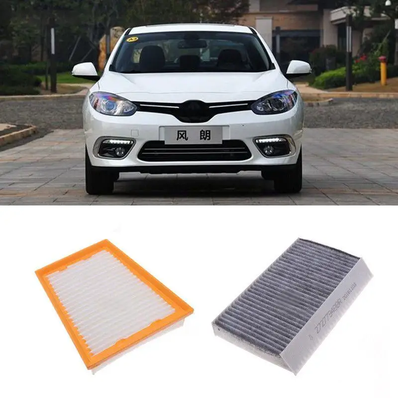 165467753R Air Filter 272773488R Cabin Air Filter Oil Filter For Renault Fluence 2.0L 2010- Engine model: M4RK751