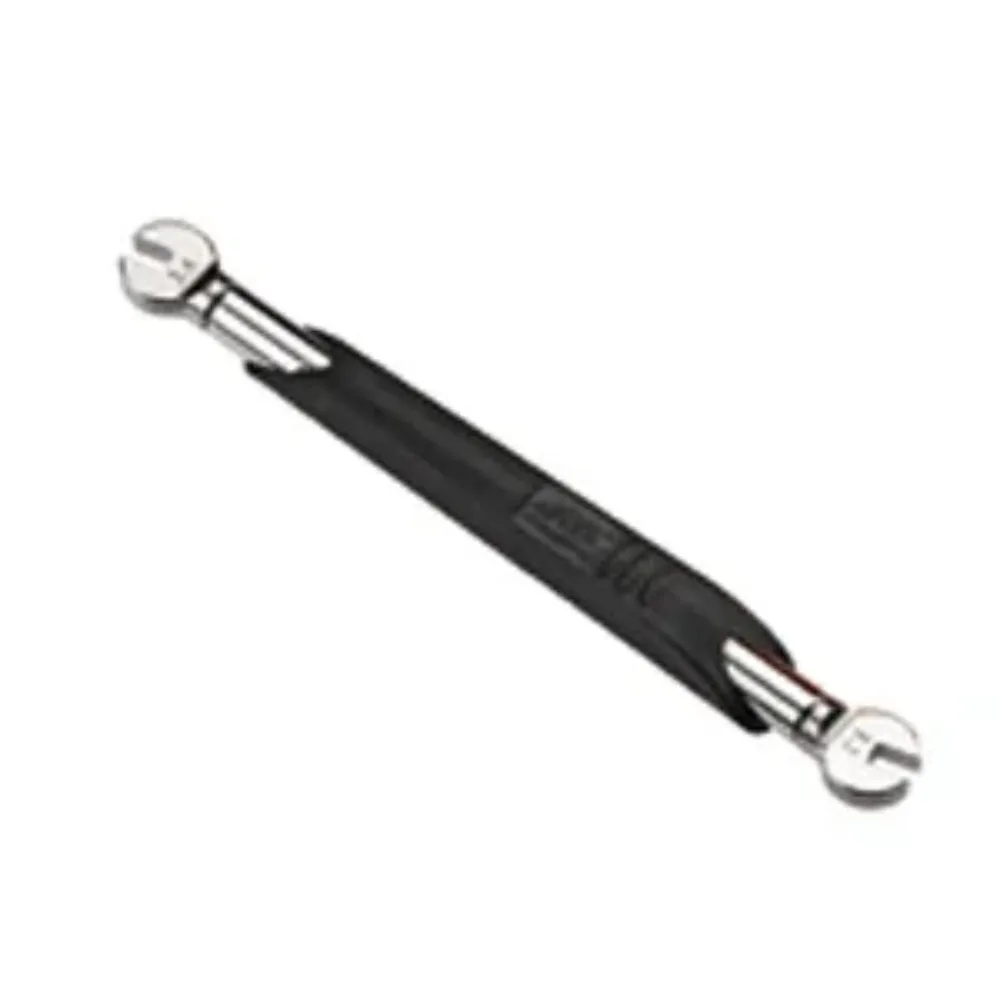 Super B TB-5516 spoke wrench spanner cap tools with Comfortable handle, two-sided fits Featuring 3.2mm and 3.4mm.