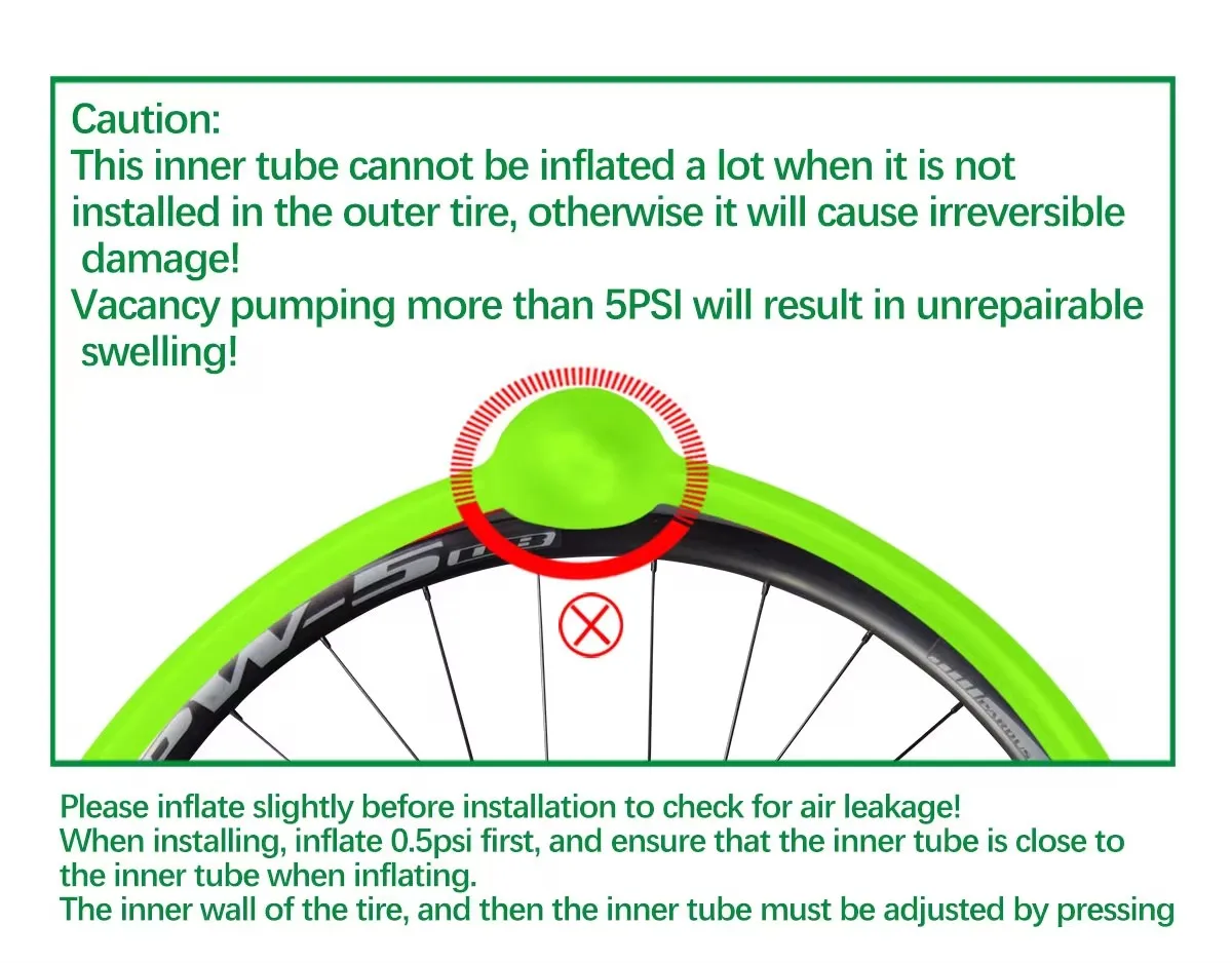 CYCLAMI Ultralight Road MTB 29 Bike TPU Inner Tube Tire French Valve FV 45mm For Gravel 700C 32C 35C 37C 40C 47C Super Light