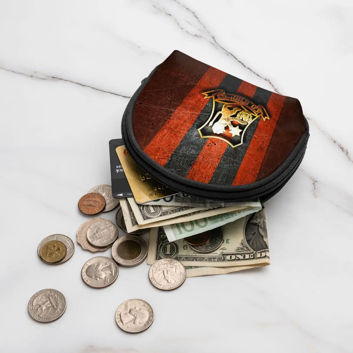 Israel Bnei Yehuda Tel Aviv Fc Unisex Portable Coin Purse Earphone Bag Mini Sundries Cosmetic Lipstick Coin Storage Bag